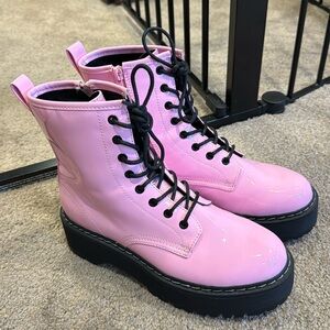 Pink Boots